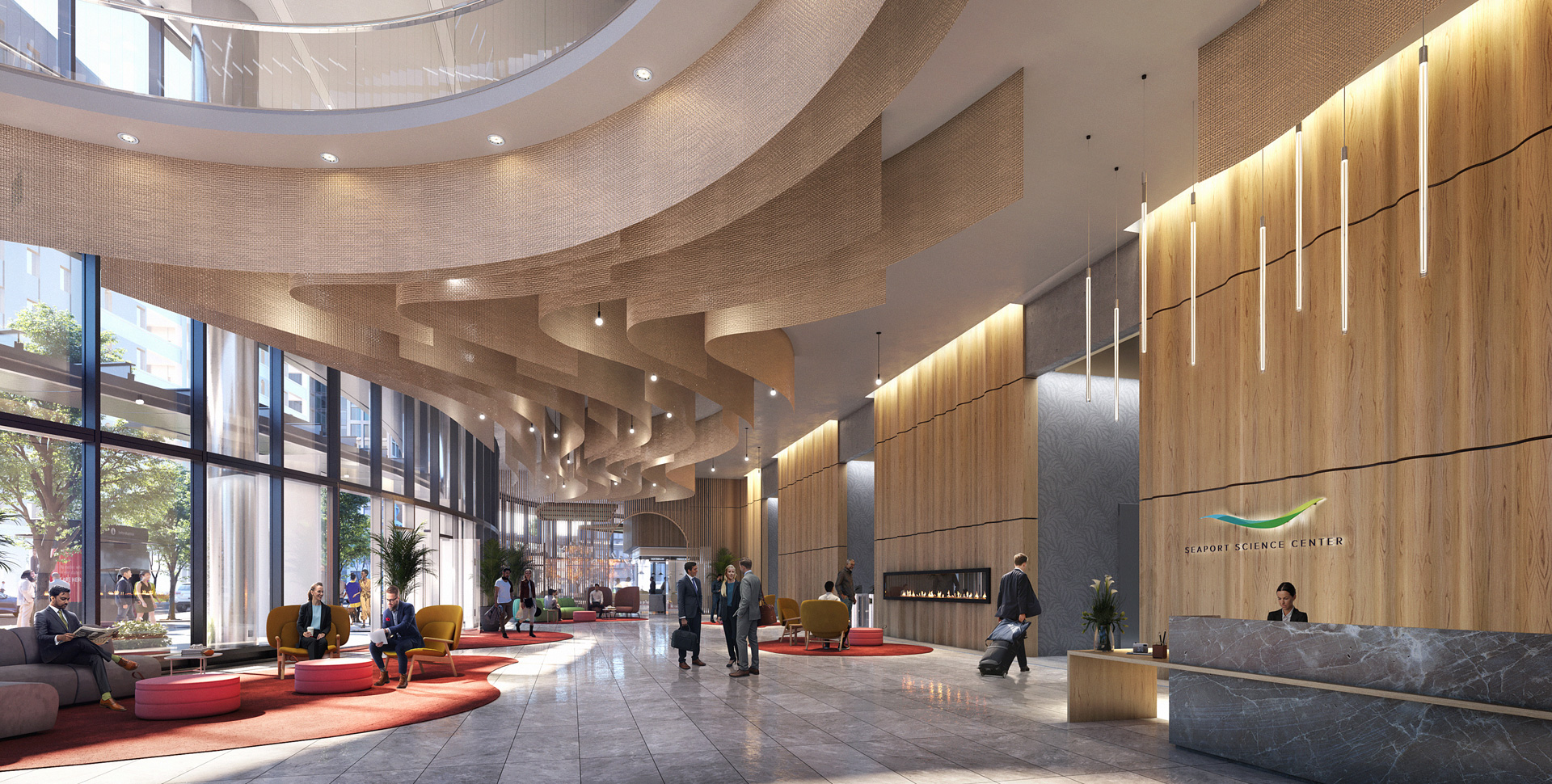Seaport Science Center Lobby